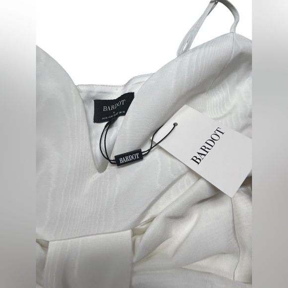 BARDOT Annabelle Bow Mini party bridal cocktail rehearsal dinner Dress 14 NWT - Picture 15 of 15